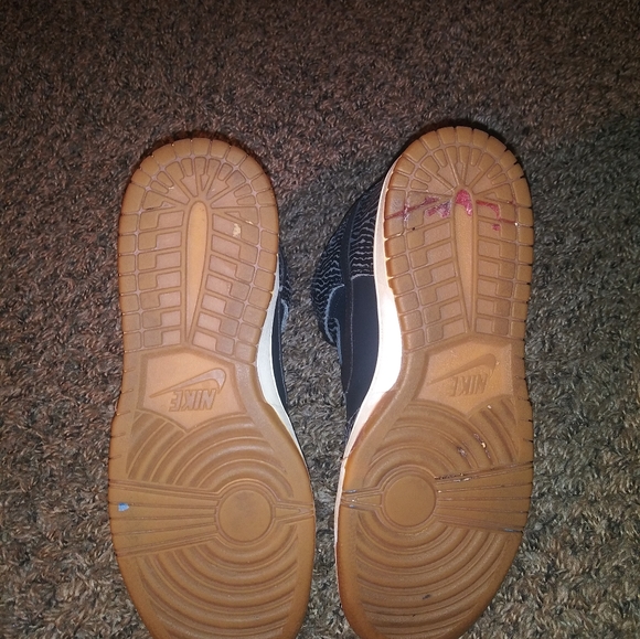 Nike Dunk Hi  Print Anthracite Tiger 543242-004- size 7.5 female - Picture 8 of 11